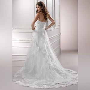 White Maggie Sottero dress
